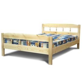 Кровать из массива сосны Бюджет-1, КОД:VMK701, images №1, magsale.ru