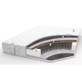 Пружинный матрас Кокос, КОД:LE1055, images №1, magsale.ru