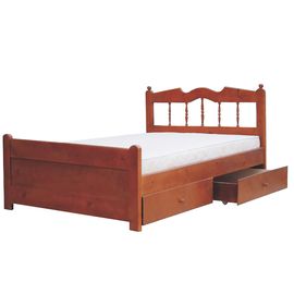 Кровать из массива сосны Николь с ящиками, КОД:VMK751, images №1, magsale.ru