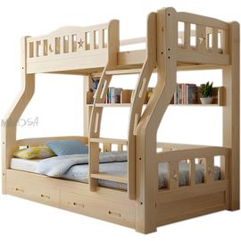 Двухъярусная кровать из сосны Роджер-1, КОД:MSK030, images №1, magsale.ru