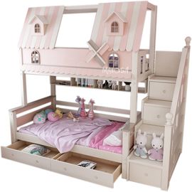 Двухъярусная кровать из сосны Сеньорита, КОД:MSK031, images №1, magsale.ru