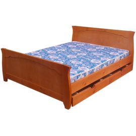 Кровать из массива сосны с ящиками Тамара, КОД:VMK764, images №1, magsale.ru