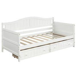 Детская тахта с ящиками из массива сосны Даная-2, КОД:MSP024, images №1, magsale.ru