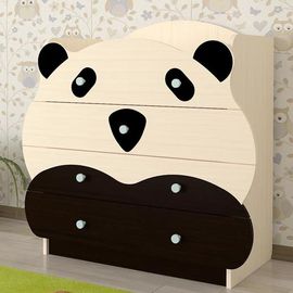 Детский комод Панда, КОД:SL502, images №1, magsale.ru