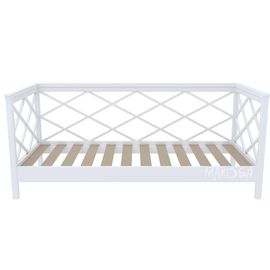 Детская кровать-тахта из массива сосны Синема, КОД:MSP060, images №1, magsale.ru