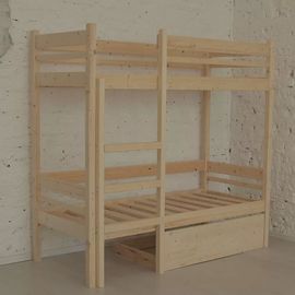 Двухъярусная кровать из массива Дональд, КОД:GM3478, images №1, magsale.ru