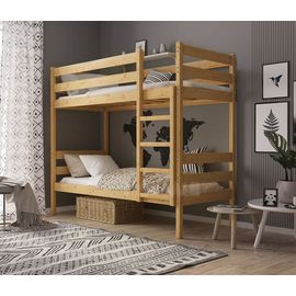 Двухъярусная кровать из массива Коринф (К2), КОД:GM3704, images №1, magsale.ru