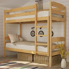 Двухъярусная кровать из массива Конти, КОД:GM3705, images №1, magsale.ru