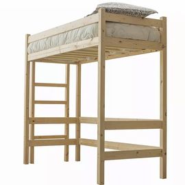 Детская кровать-чердак из массива сосны L-1, КОД:GM3488, images №1, magsale.ru