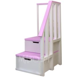 Лестница-комод из массива сосны Сочи, КОД:MSP102, images №1, magsale.ru