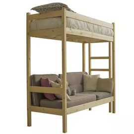 Детская кровать-чердак с диваном Лондон, КОД:GM3475, images №1, magsale.ru