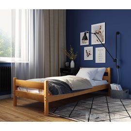 Односпальная кровать из массива сосны Светлячок, КОД:GM3703, images №1, magsale.ru