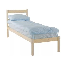 Односпальная кровать из массива Троя-1 (Т1), КОД:GM3463, images №1, magsale.ru