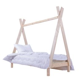 Детская кровать из массива Вигвам индейца, КОД:GM3482, images №1, magsale.ru