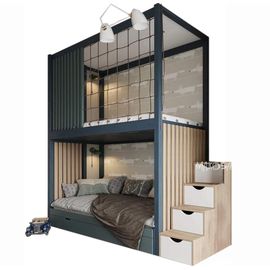 Двухъярусная кровать с балдахином и сеткой Аякс, КОД:MS600, images №1, magsale.ru