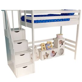 Кровать чердак из массива Ганс Классика, КОД:MS515, images №1, magsale.ru