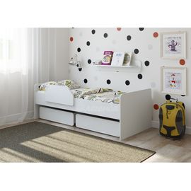 Детская кровать Легенда-27.1 белая, КОД:LG068, images №1, magsale.ru