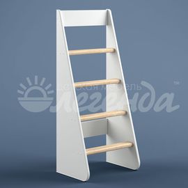 Лестница прямая ЛП-25 (Легенда 25, 26) белая, КОД:LG221, images №1, magsale.ru