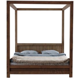 Кровать с балдахином из массива Хюгге, КОД:MS633, images №1, magsale.ru