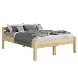 Двуспальная кровать из массива сосны Виста, КОД:GM3610, images №1, magsale.ru