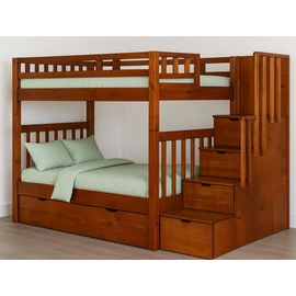Двухъярусная кровать из массива дерева Артек, КОД:VMK172, images №1, magsale.ru