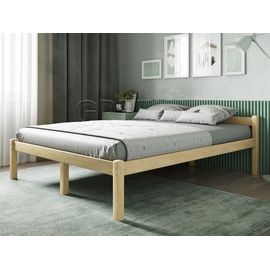 Двуспальная кровать из массива сосны Троя-1 (Т1), КОД:GM3470, images №1, magsale.ru