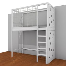 Кровать-чердак из массива с балдахином и сеткой Смарт, КОД:MS653, images №1, magsale.ru