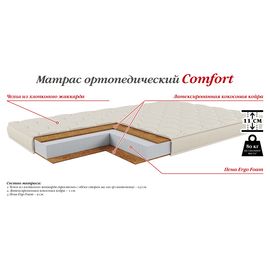 Беспружинный матрас Comfort, КОД:4s-M/komf, images №1, magsale.ru