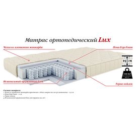 Ортопедический матрас Lux, КОД:4s-M/lux, images №1, magsale.ru