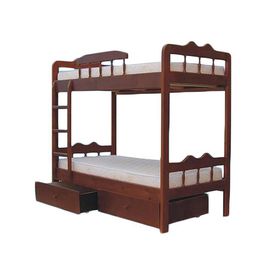 Двухъярусная кровать из массива Филя, КОД:VMK320, images №1, magsale.ru