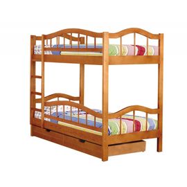 Двухъярусная кровать из массива сосны Тандем-1, КОД:VMK307, images №1, magsale.ru