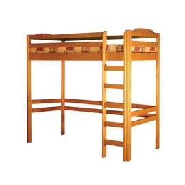 Верхнеярусная кровать-чердак из массива Лицей, КОД:VMK299, images №1, magsale.ru