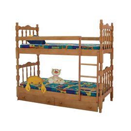 Двухъярусная кровать из массива дерева Шрек-2, КОД:VMK280, images №1, magsale.ru