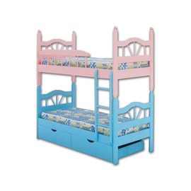 Двухъярусная кровать из массива сосны Луч-2, КОД:VMK286, images №1, magsale.ru