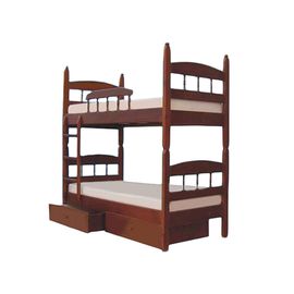 Двухъярусная кровать из массива сосны Кузя-2, КОД:VMK310, images №1, magsale.ru