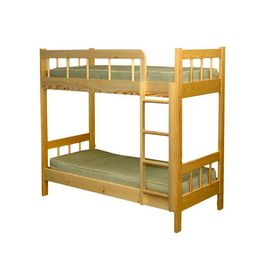 Двухъярусная кровать из массива сосны Оля-2, КОД:VMK323, images №1, magsale.ru