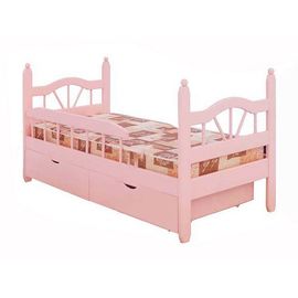 Детская кровать из дерева с ящиками Луч-1, КОД:VMK331, images №1, magsale.ru