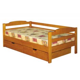 Детская кровать с ящиками из сосны Лицей плюс, КОД:VMK239, images №1, magsale.ru