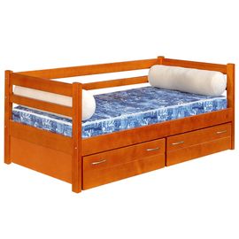 Кровать-диван из сосны с ящиками №4, КОД:VMK242, images №1, magsale.ru