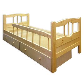 Детская кровать из сосны с ящиками Ника Велес, КОД:VMK372, images №1, magsale.ru