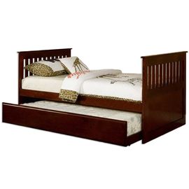 Детская кровать из сосны с выкатным местом Анита-3, КОД:VMK350, images №1, magsale.ru