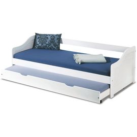 Детская кровать из сосны с выкатным местом Янина-3, КОД:VMK403, images №1, magsale.ru