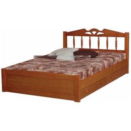 Кровать из массива дерева Азалия с ящиками, КОД:VMK207, images №1, magsale.ru