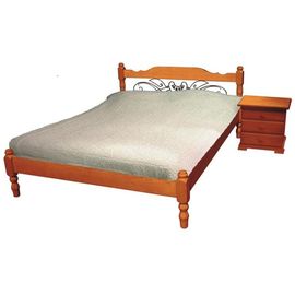 Кровать из массива сосны Витязь, КОД:VMK448, images №1, magsale.ru