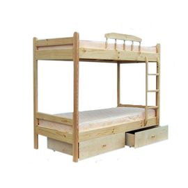 Двухъярусная кровать из массива сосны Буратино, КОД:VMK325, images №1, magsale.ru