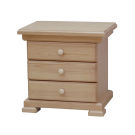 Прикроватная тумба из массива Влад №2-1, КОД:VMK110, images №1, magsale.ru