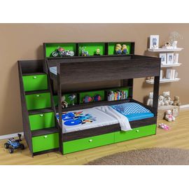Двухъярусная кровать Golden Kids-10, КОД:4S-GК010, images №1, magsale.ru