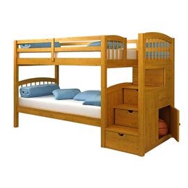 Двухъярусная кровать из массива сосны Аскар, КОД:VMK268, images №1, magsale.ru