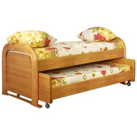 Двухъярусная раздвижная кровать из сосны Мурзилка, КОД:VMK327, images №1, magsale.ru