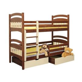 Двухъярусная кровать из сосны Стелла Плюс, КОД:VMK272, images №1, magsale.ru